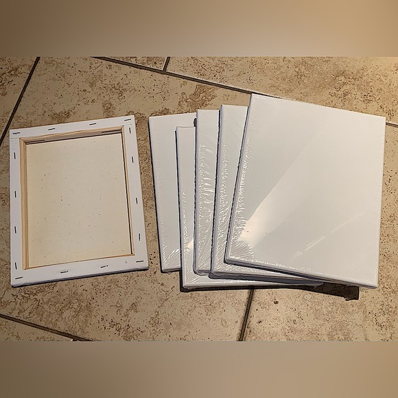 Academy Art Supply 8 x 10 Inch Stretched Canvas